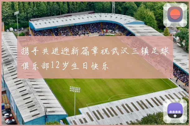 携手共进迎新篇章祝武汉三镇足球俱乐部12岁生日快乐